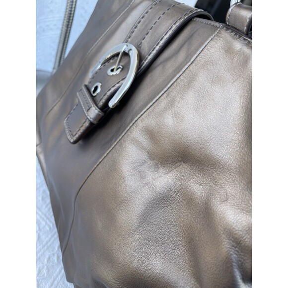 NEW! COACH soho east west tote Vintage lambskin leather shoulder bag Gold F18751 - Picture 14 of 16